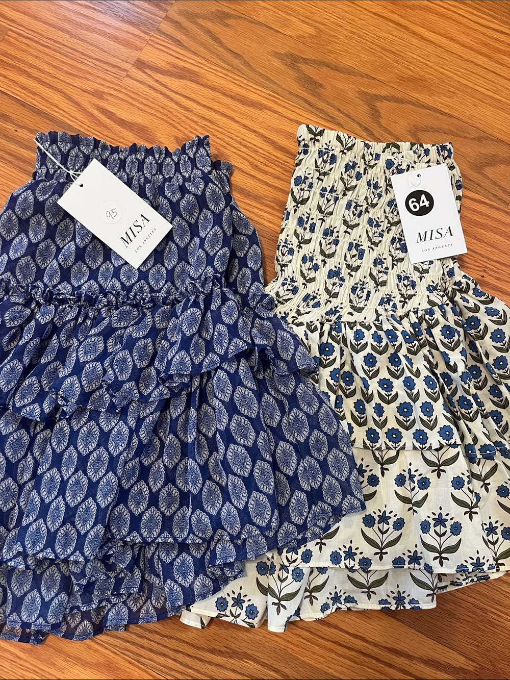 Misa Los Angeles Floral Mini Skirts